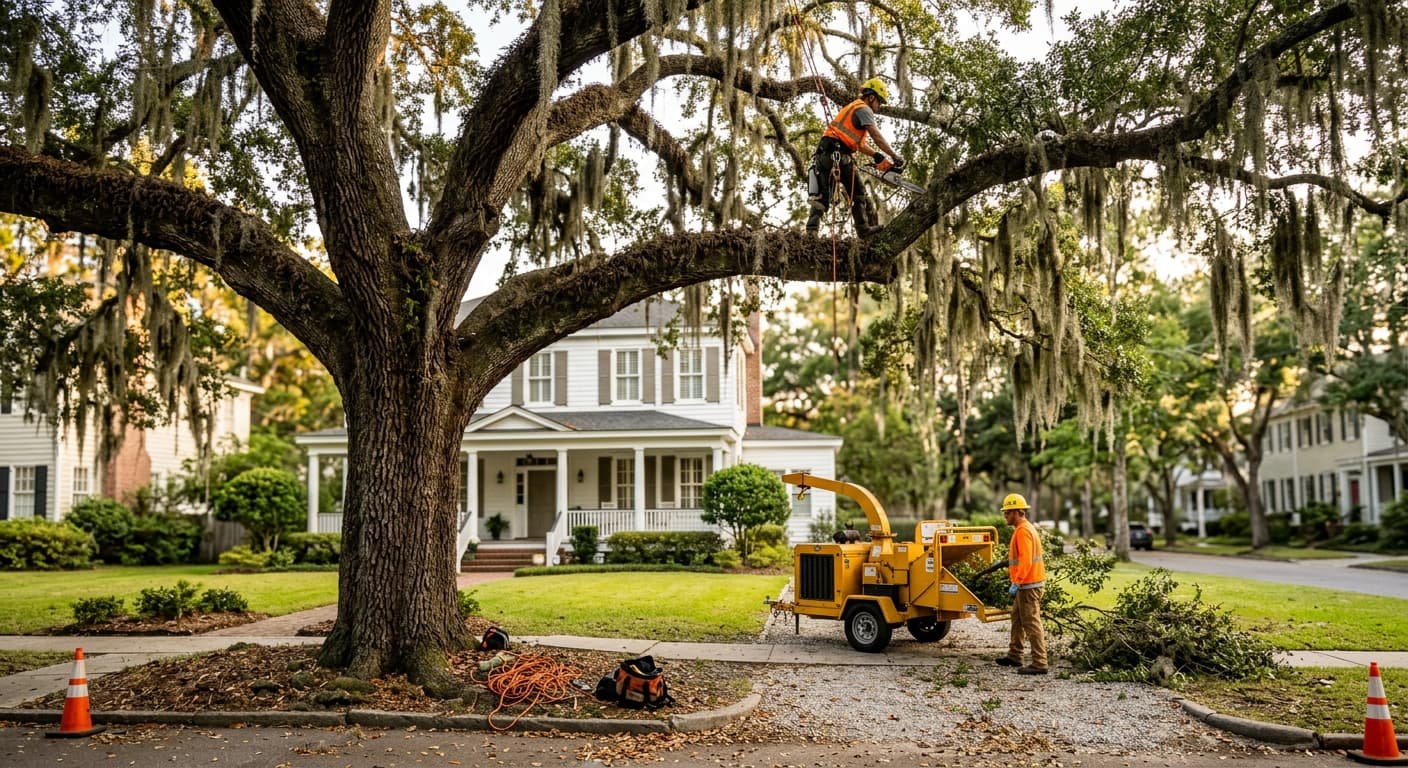 tree removal free estimate Savannah GA