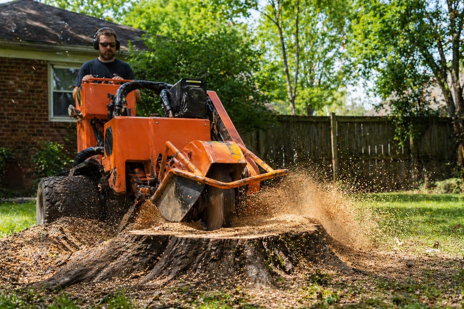 stump grinding Savannah GA